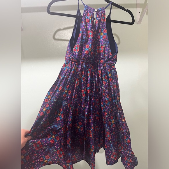 Anthropologie Boho Printed Handkerchief Hem Sundress - Picture 3 of 4